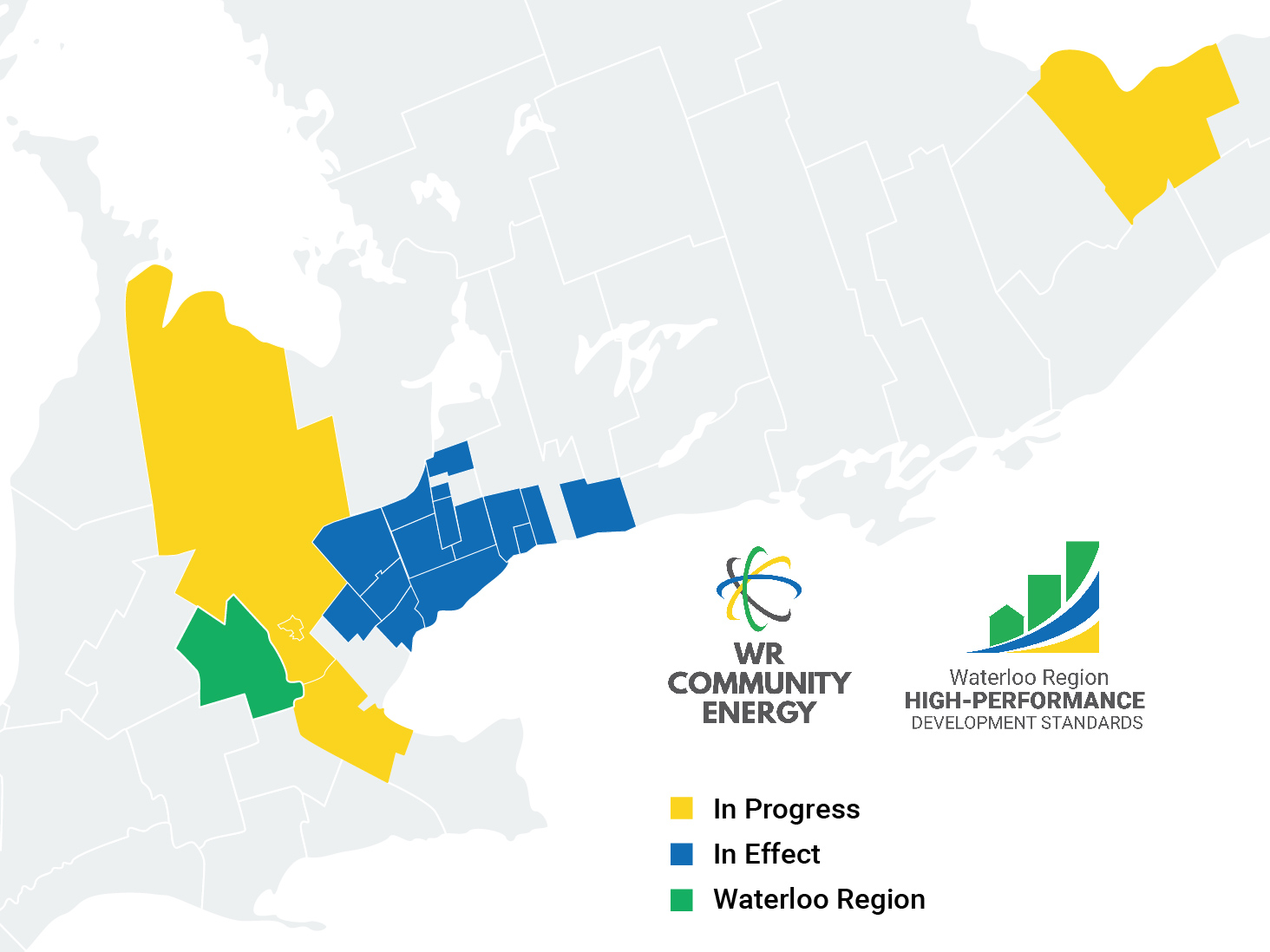 Ontario HPDS Municipalities - In Progress and In Effect